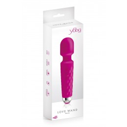 Yoba Vibro Love Wand rechargeable rose - Yoba