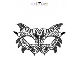 Maskarade Loup broderie souple Nuit