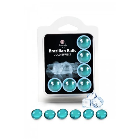 Secret Play 6 Brazilian Balls - effet frais