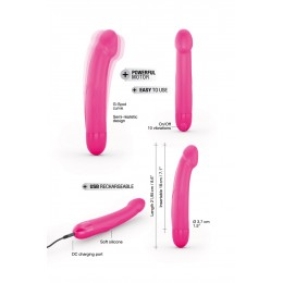 Dorcel Vibro rechargeable Real Vibration rose M 2.0 - Dorcel