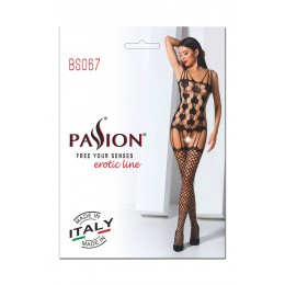 Passion bodystockings Combinaison BS067 - Noir