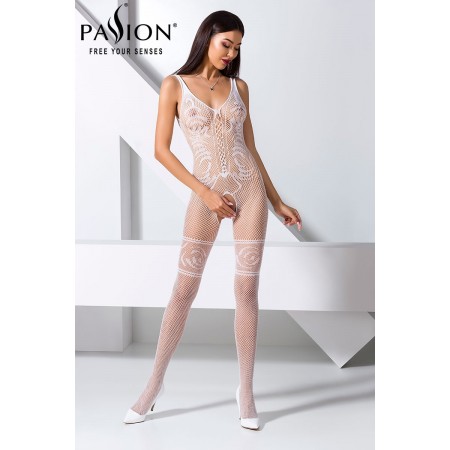 Passion bodystockings Combinaison BS069 - Blanc