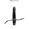 Fetish Tentation Bâillon double gode black - Fetish Tentation