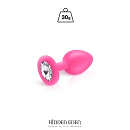 Hidden Eden Plug bijou silicone rose S - Hidden Eden