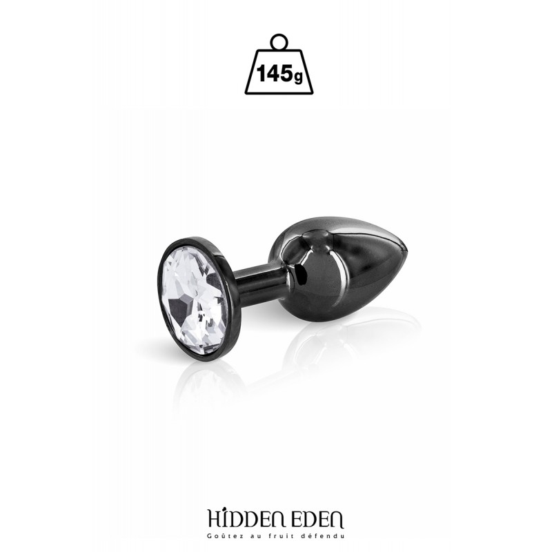 Hidden Eden Plug bijou acier noir S - Hidden Eden