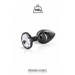 Hidden Eden Plug bijou acier noir S - Hidden Eden