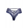 Paris Hollywood Tanga bleu dentelle - Paris Hollywood