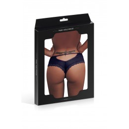 Paris Hollywood Tanga bleu dentelle - Paris Hollywood