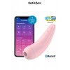 Satisfyer Stimulateur connecté Curvy 2+ rose - Satisfyer