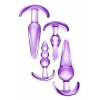 Zahara Kit 4 plug anal lilas - Zahara