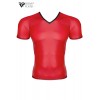 Regnes T-shirt wetlook rouge - Regnes