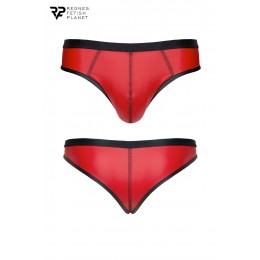 Regnes Slip rouge wetlook - Regnes