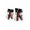 Regnes Jock strap noir wetlook - Regnes