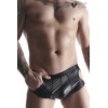 Regnes Shorty ouvert noir wetlook - Regnes