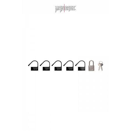 ManCage 6 Cadenas noir - Mancage