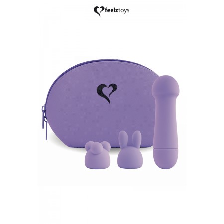 Feelztoys Mini vibromasseur Mister Bunny violet - Feelztoys