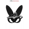 Fetish Tentation Masque bunny simili cuir réglable - Fetish Tentation