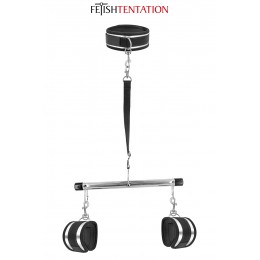 Fetish Tentation Menottes et collier de soumission - Fetish Tentation