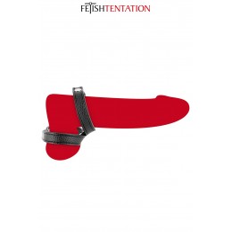 Fetish Tentation Double cockring simili cuir - Fetish Tentation