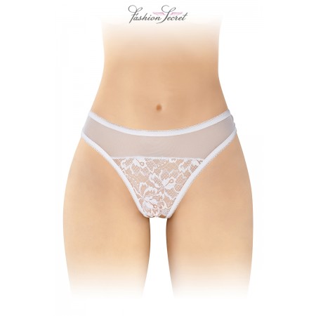 Fashion Secret Tanga blanc ouvert Ava - Fashion Secret