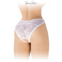 Fashion Secret Tanga blanc ouvert Ava - Fashion Secret