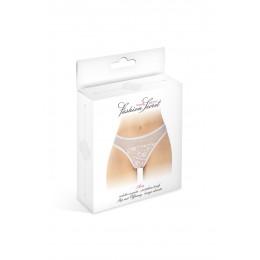 Fashion Secret Tanga blanc ouvert Ava - Fashion Secret