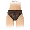 Fashion Secret Tanga noir ouvert Ava - Fashion Secret