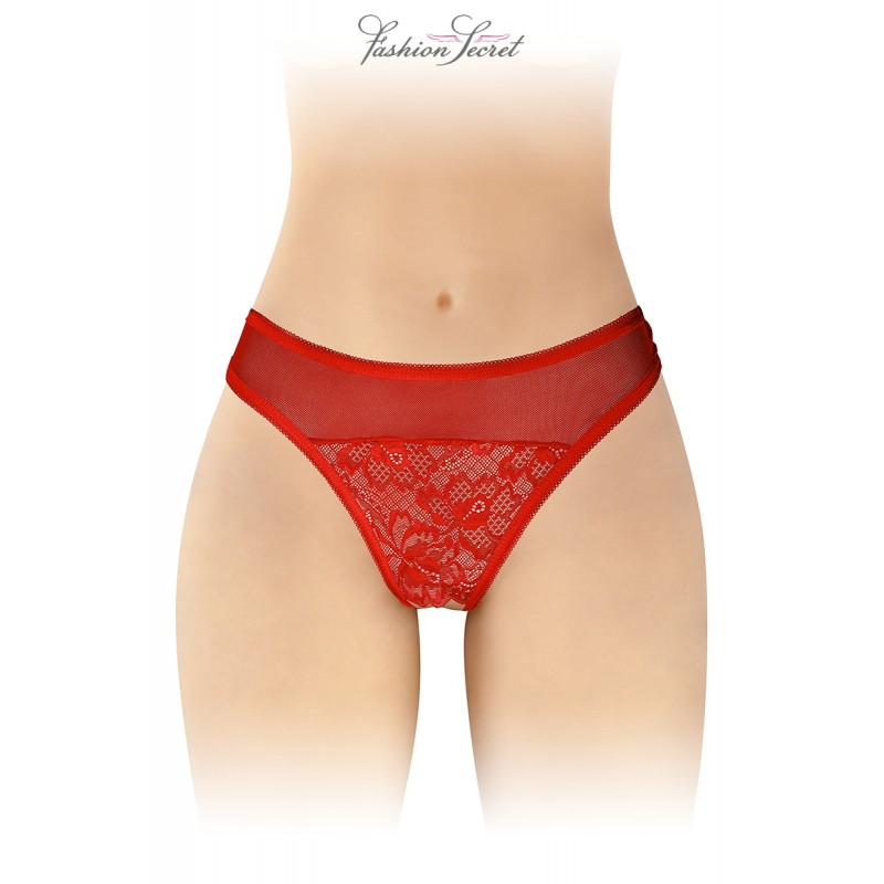 Fashion Secret Tanga rouge ouvert Ava - Fashion Secret