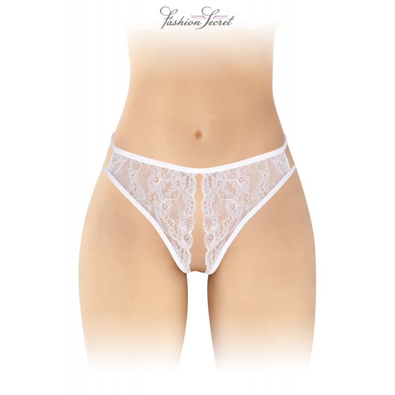 Fashion Secret String blanc ouvert Victoria - Fashion Secret