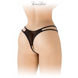 Fashion Secret String noir ouvert Victoria - Fashion Secret