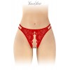 Fashion Secret Culotte rouge ouverte Annette - Fashion Secret