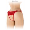 Fashion Secret Culotte rouge ouverte Annette - Fashion Secret