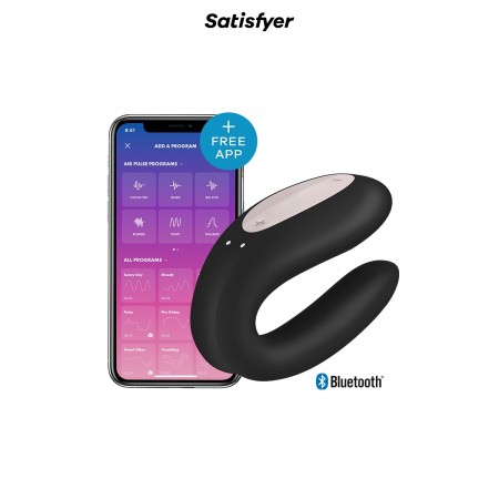 Satisfyer Stimulateur Double Joy noir - Satisfyer