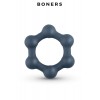 Boners Cockring Hexagonal avec billes en acier - Boners