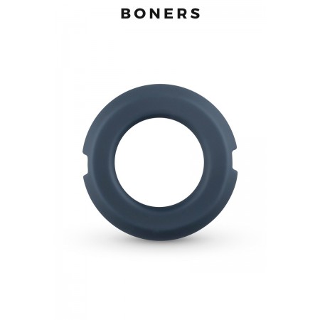 Boners Anneau pénien silicone et acier - Boners