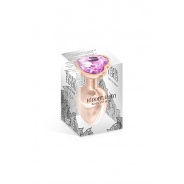 Hidden Eden Plug bijou coeur aluminium rose gold M - Hidden Eden