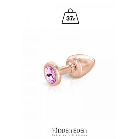 Hidden Eden Plug bijou aluminium rose gold XS - Hidden Eden