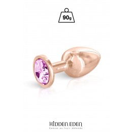 Hidden Eden Plug bijou aluminium rose gold M - Hidden Eden