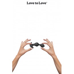 Love To Love Plug anal vibrant Twinny Bud noir