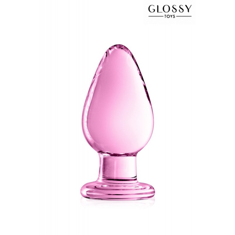 Glossy Toys Plug anal verre Glossy Toys n° 25 Pink