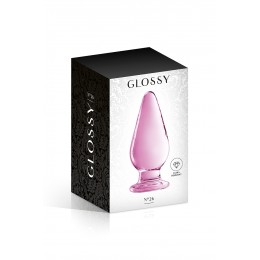 Glossy Toys Plug anal verre Glossy Toys n° 26 Pink