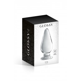 Glossy Toys Plug anal verre Glossy Toys n° 26 Clear