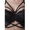 Grey Velvet Ensemble lingerie dentelle harnais 3 pièces - Grey Velvet