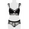 Grey Velvet Ensemble culotte et balconnet dentelle - Grey Velvet