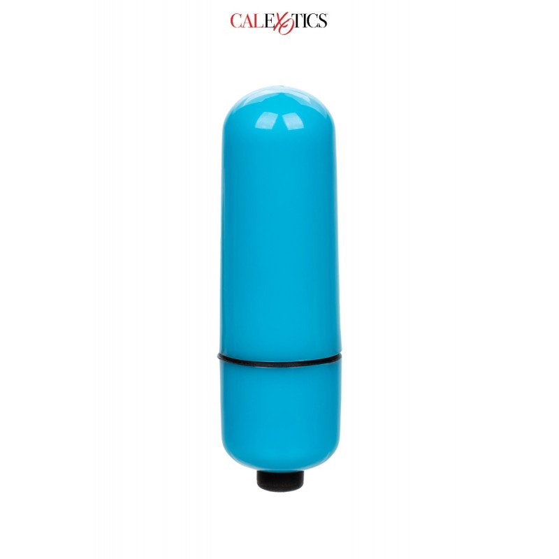 California Exotic Novelties Mini vibro Bullet bleu 3 vitesses - CalExotics