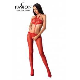 Passion bodystockings Combinaison résille BS080 - Rouge