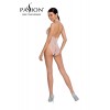 Passion bodystockings Body résille ouvert BS087 - Blanc