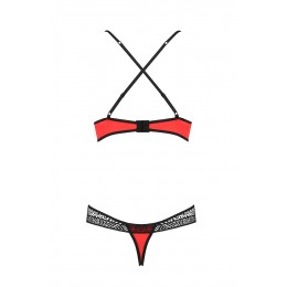 Passion lingerie Ensemble Scarlet Bikini rouge - Passion