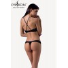 Passion lingerie Ensemble Scarlet Bikini noir - Passion