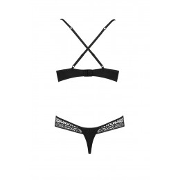 Passion lingerie Ensemble Scarlet Bikini noir - Passion